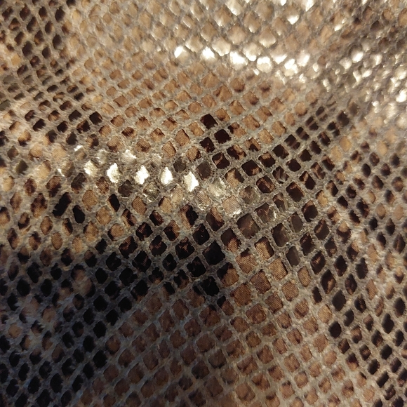 MICHAEL Michael Kors Large Snakeskin Clutch with Detachable Strap - Picture 2 of 15